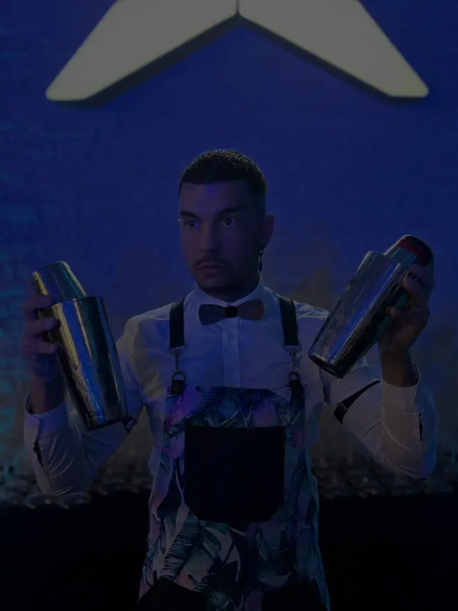 bar tender, animation cocktail