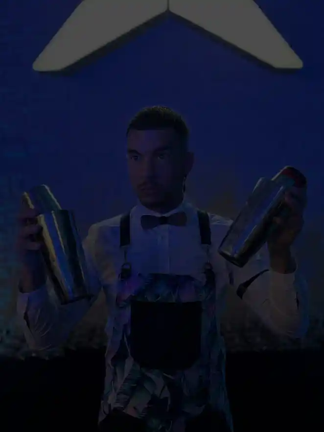 bar tender, animation cocktail