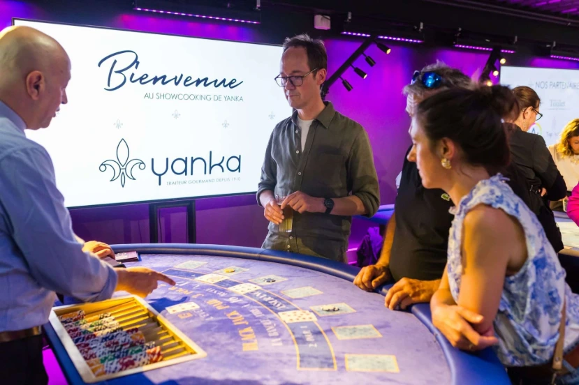 Une animation casino au 14 Avenue