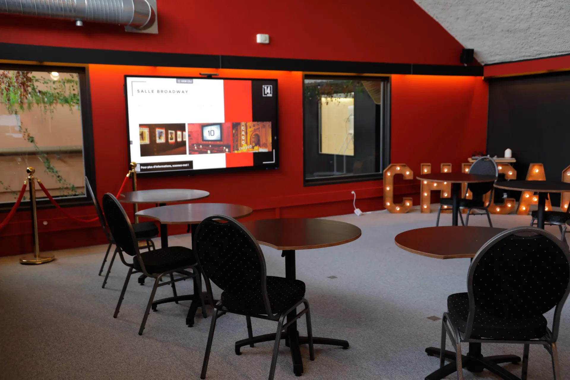 LOCATION SALLE BROADWAY - 90 m2